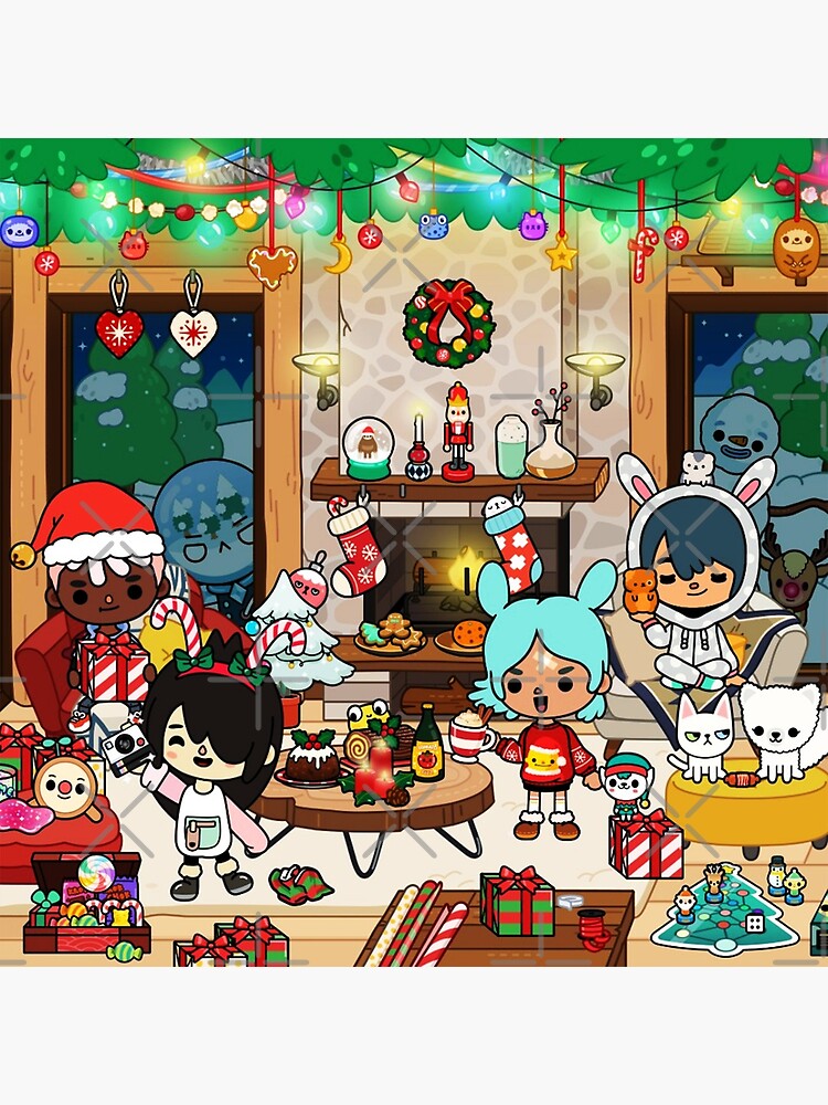 "Toca Boca Christmas " Poster for Sale by PixelRune Redbubble