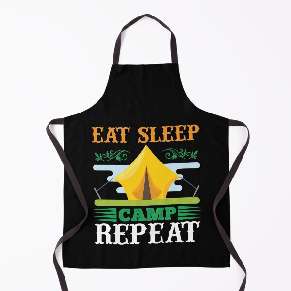 Item preview, Eat sleep camp repeat designed and sold by Zexten.