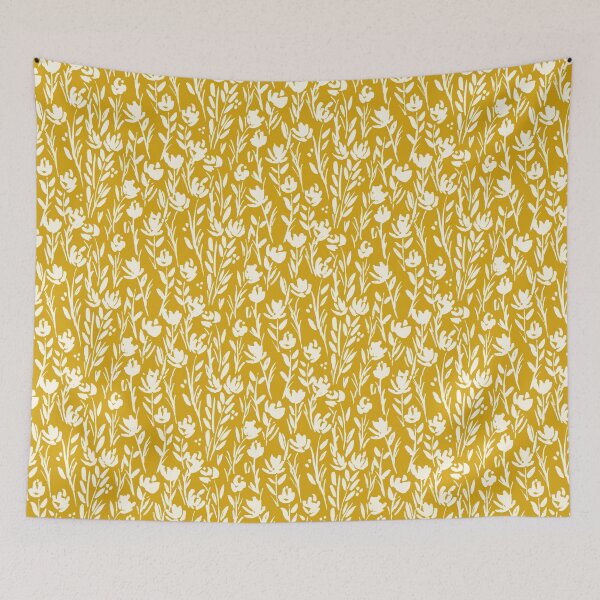 Item preview, Yellow Watercolour flowers designed and sold by gabrielleneil.