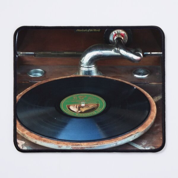 Item preview, Vintage Gramophone Vinyl Record Player designed and sold by Anna Lemos.