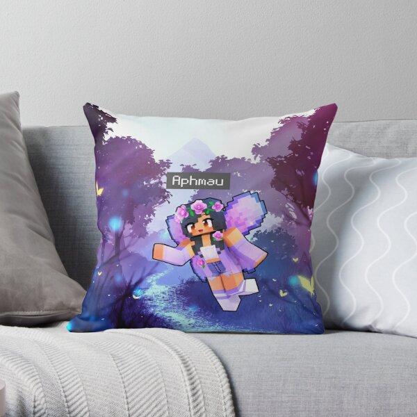 Aphmau Minecraft Magical Fairy  Throw Pillow