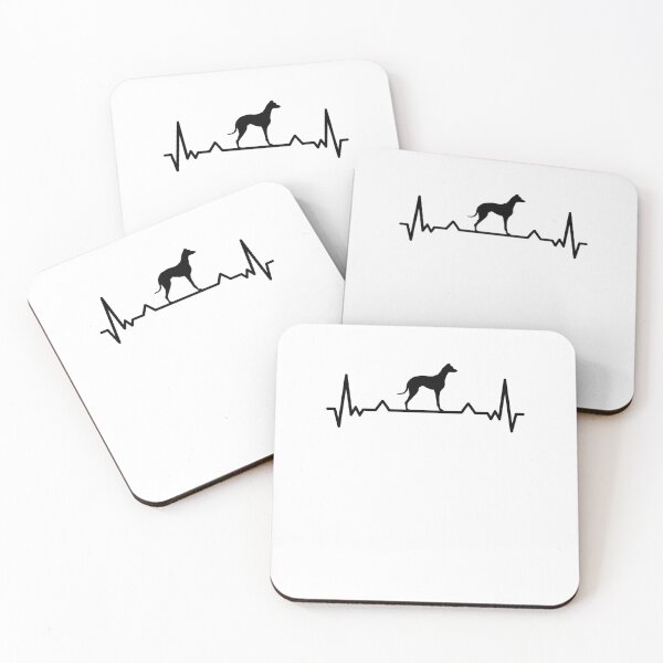Item preview, Greyhound heartbeat short haired greyhound designed and sold by madgrfx.