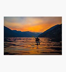 Smokey Sunsets Photographic Print