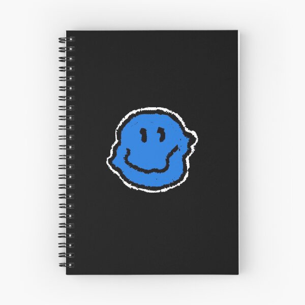 Item preview, Trippy Smiley Blue Face designed and sold by mythandframe.