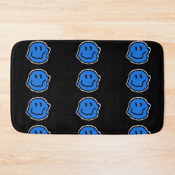 Item preview, Trippy Smiley Blue Face designed and sold by mythandframe.