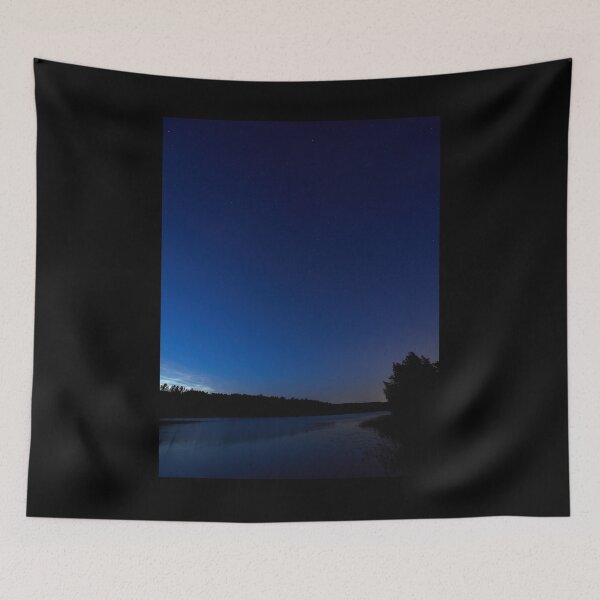 Item preview, A look over Kauniaistenlahto at night designed and sold by Jouko Lehto Photography.