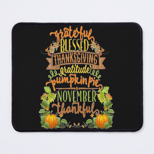 Item preview, Thanksgiving Day Thoughts, Plaid and all things pumpkin Thanksgiving ,Thankful Grateful Blessed, Pumpkin spice and all things nice designed and sold by Adri Barnard.