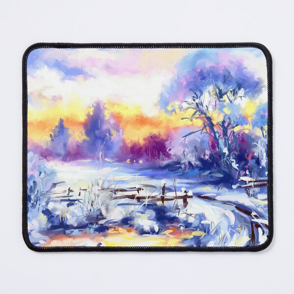 Item preview, Frosty sunset designed and sold by Mikko Tyllinen.