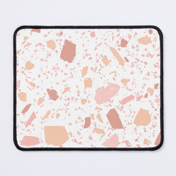 Item preview, Peachy Pink and White Terrazzo  designed and sold by thesnowwhyte.