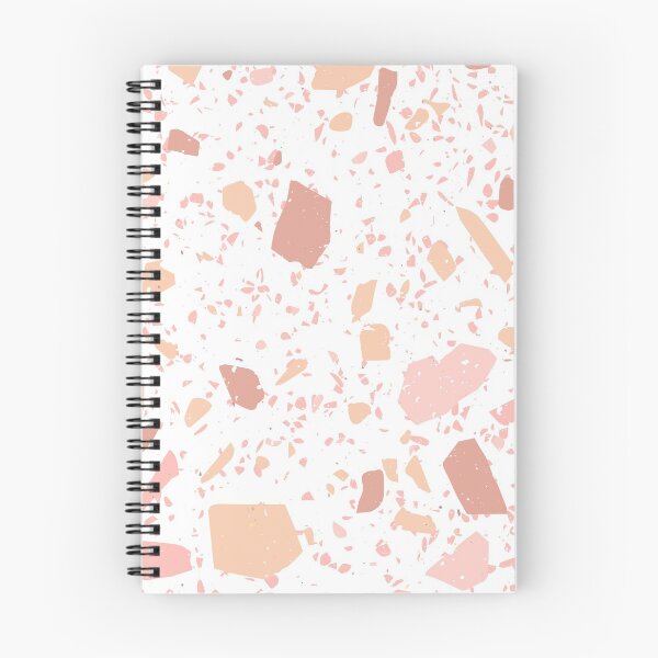 Item preview, Peachy Pink and White Terrazzo  designed and sold by thesnowwhyte.