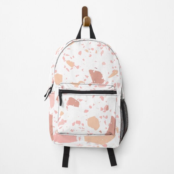 Item preview, Peachy Pink and White Terrazzo  designed and sold by thesnowwhyte.