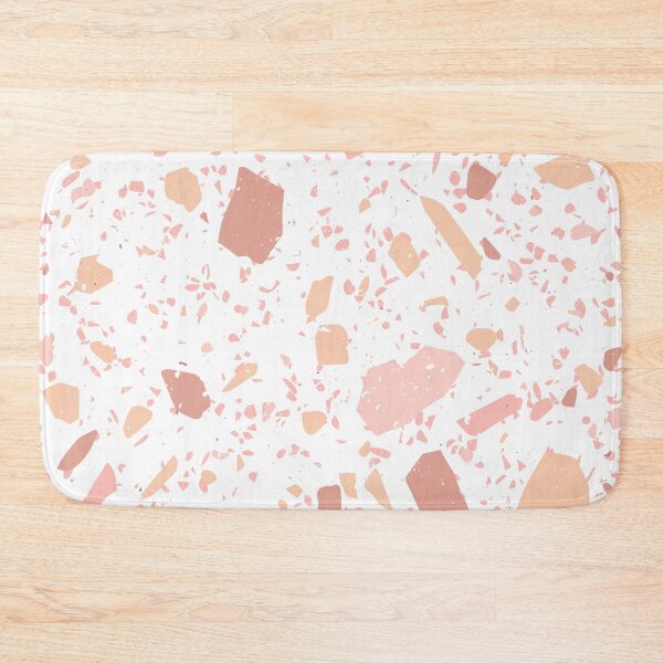 Item preview, Peachy Pink and White Terrazzo  designed and sold by thesnowwhyte.
