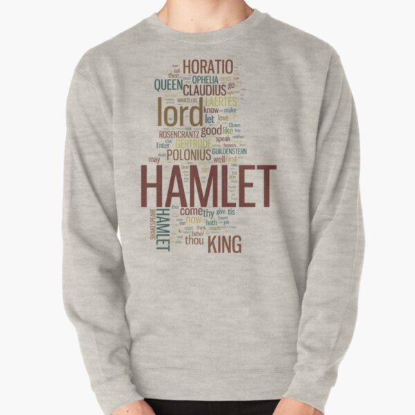 Hamlet Word Play Pullover Sweatshirt