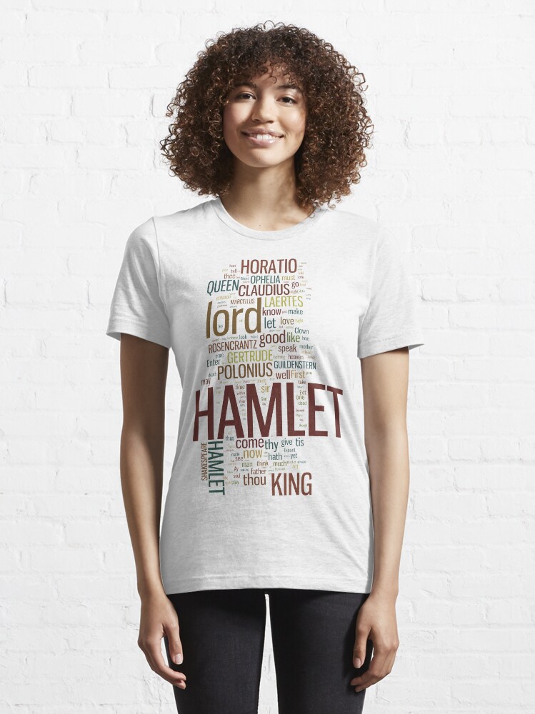 Thumbnail 6 of 7, Essential T-Shirt, Hamlet Word Play designed and sold by Styled Vintage.