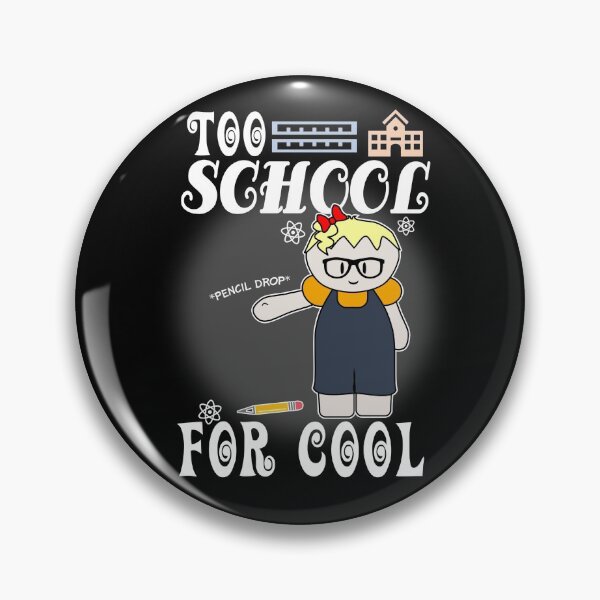 Item preview, Too School For Cool - Back To School (3 : Dark) designed and sold by the-krisney-way.