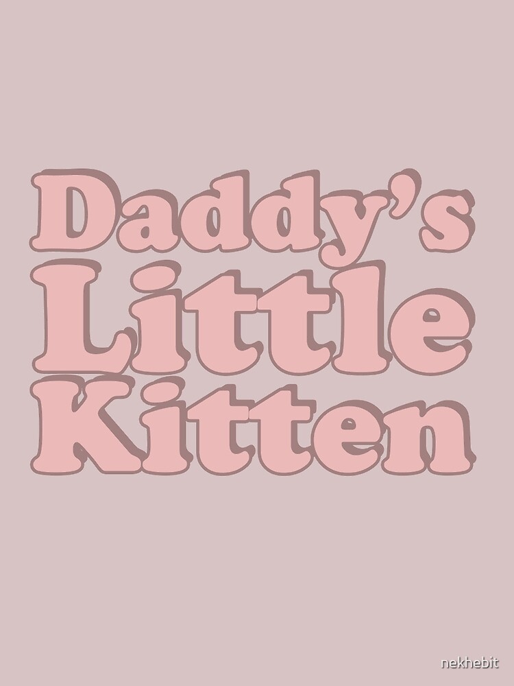 Daddy and kitten