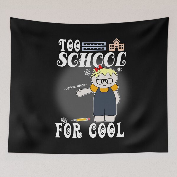 Item preview, Too School For Cool - Back To School (3 : Dark) designed and sold by the-krisney-way.