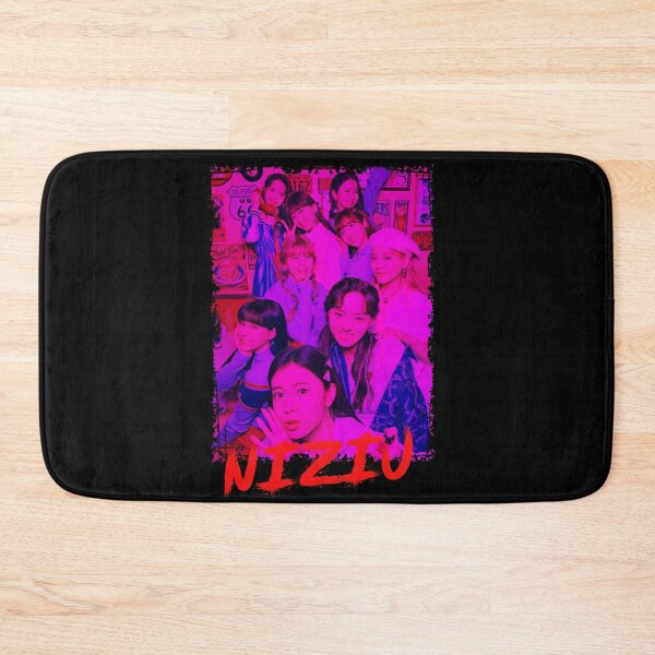 Item preview, NiziU Kpop Group Members Purple Kpop RGB Color Design designed and sold by Piosenka Art.