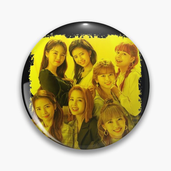 Item preview, NiziU Kpop Group Members Yellow Kpop RGB Color Design designed and sold by Piosenka Art.
