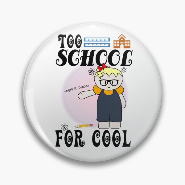 Item preview, Too School For Cool - Back To School (3 : Light) designed and sold by the-krisney-way.