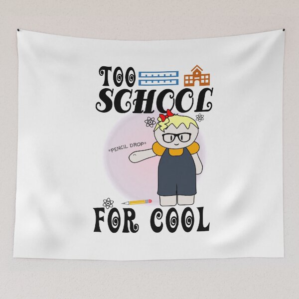 Item preview, Too School For Cool - Back To School (3 : Light) designed and sold by the-krisney-way.