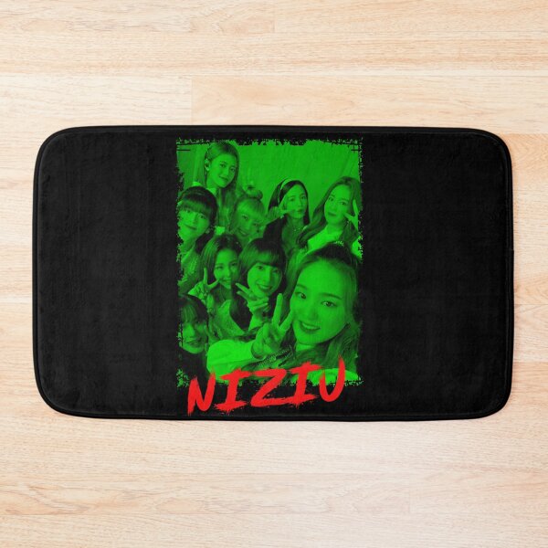 Item preview, NiziU Kpop Group Members Green Kpop RGB Color Design designed and sold by Piosenka Art.