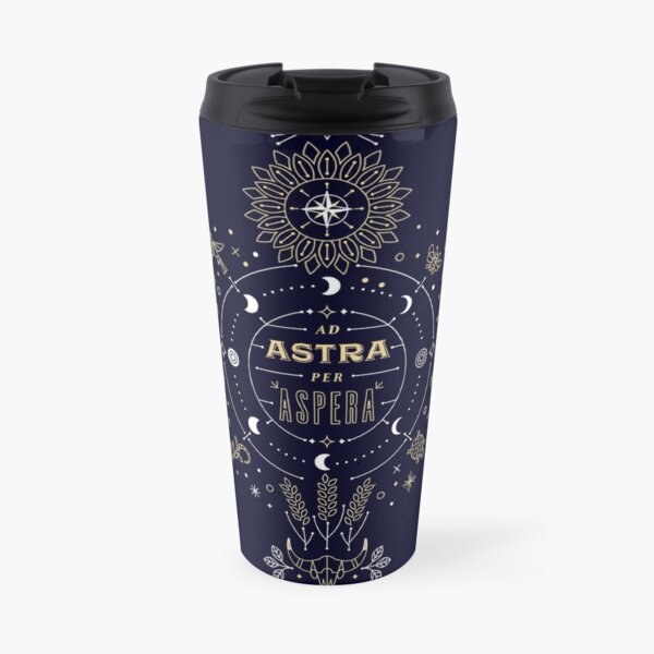 Ad Astra Per Aspera Travel Mug