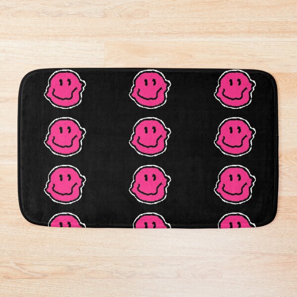 Item preview, Trippy Smiley Hot Pink Face designed and sold by mythandframe.