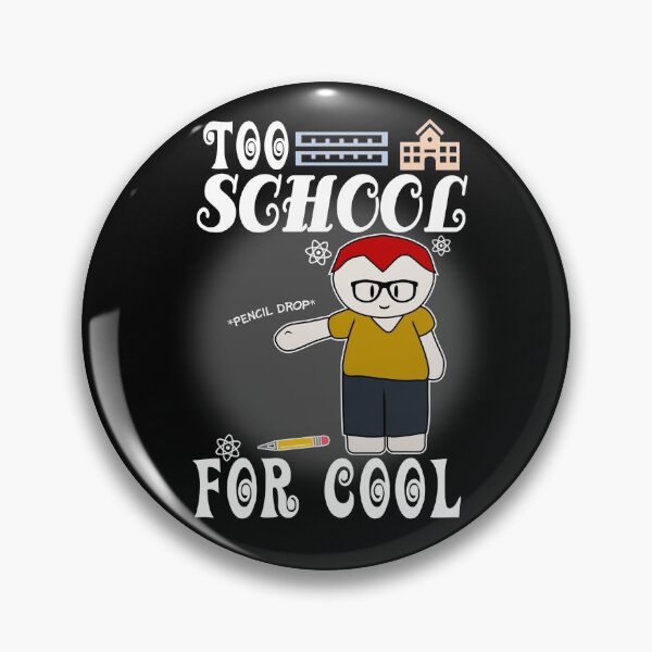 Item preview, Too School For Cool - Back To School (4 : Dark) designed and sold by the-krisney-way.