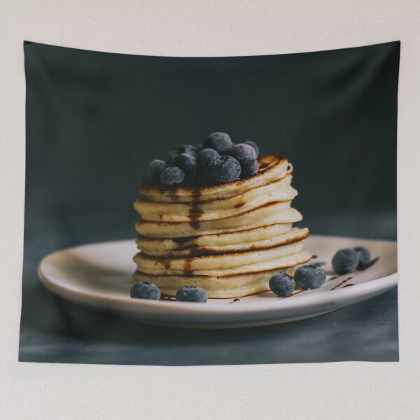 Artikelvorschau, Blaubeerepfannkuchen entworfen und verkauft von OrionPhotograph.