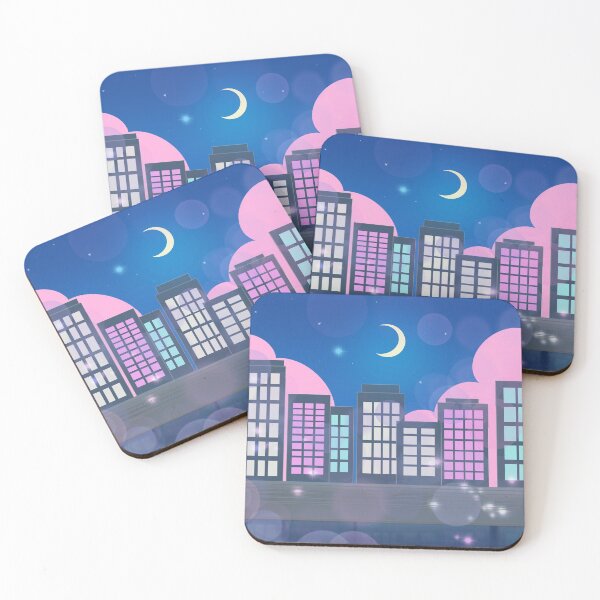 Item preview, Summer city night designed and sold by iwasburger.