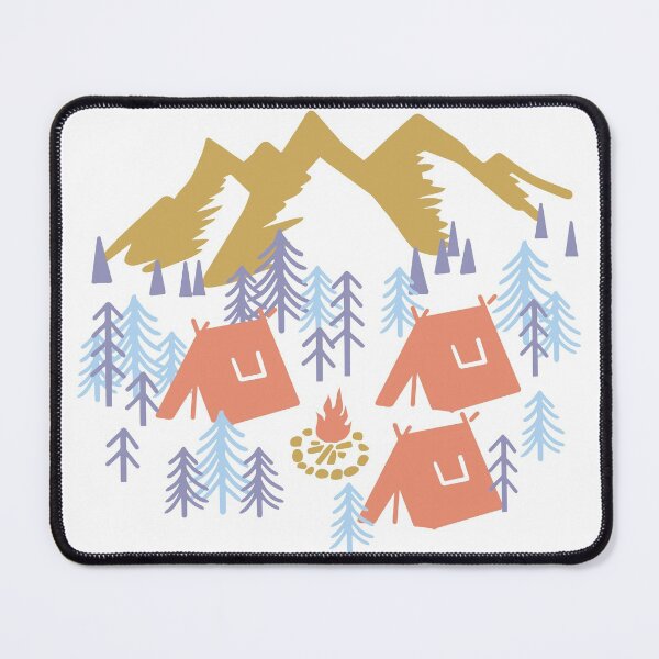 Item preview, Coniferous Forest Camping  designed and sold by FlinArt.