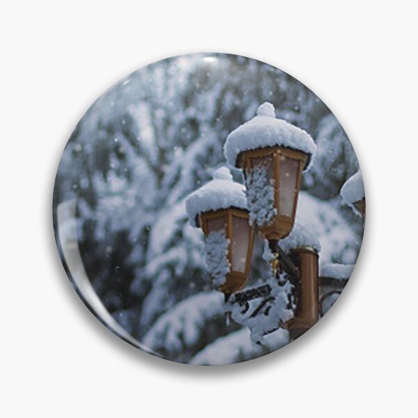 Item preview, Lamppost under the snow designed and sold by OrionPhotograph.