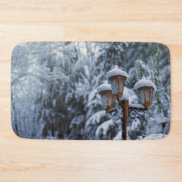 Item preview, Lamppost under the snow designed and sold by OrionPhotograph.