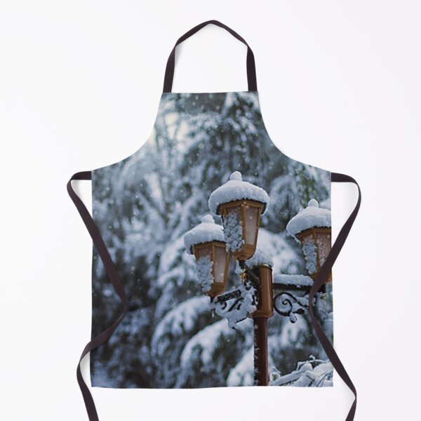 Item preview, Lamppost under the snow designed and sold by OrionPhotograph.