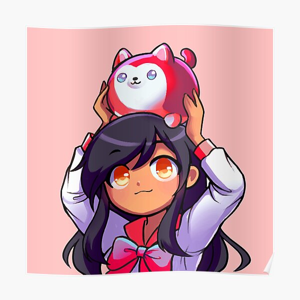 Cute Aphmau Red Poster