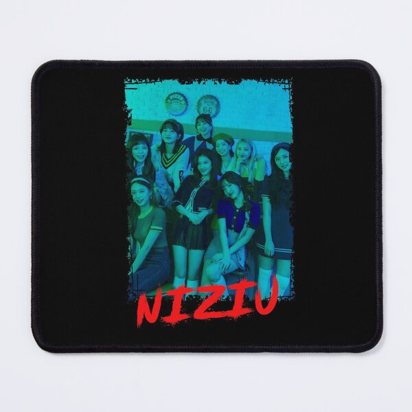 Item preview, NiziU Kpop Group Members Blue Kpop RGB Color Design designed and sold by Piosenka Art.