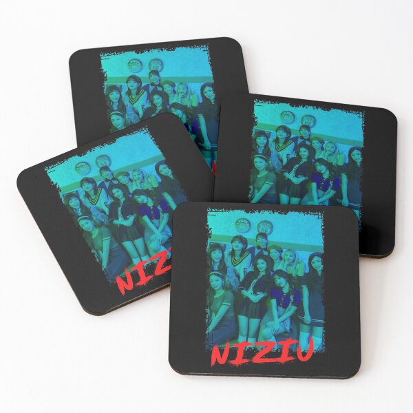 Item preview, NiziU Kpop Group Members Blue Kpop RGB Color Design designed and sold by Piosenka Art.