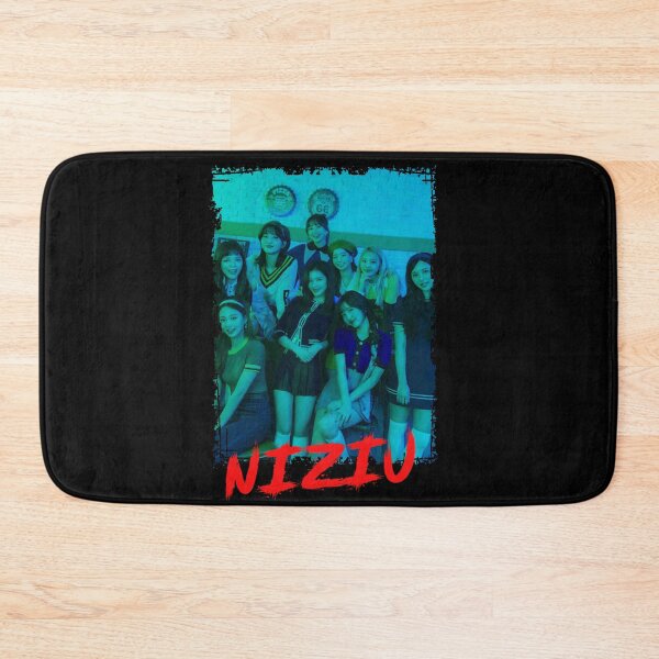 Item preview, NiziU Kpop Group Members Blue Kpop RGB Color Design designed and sold by Piosenka Art.