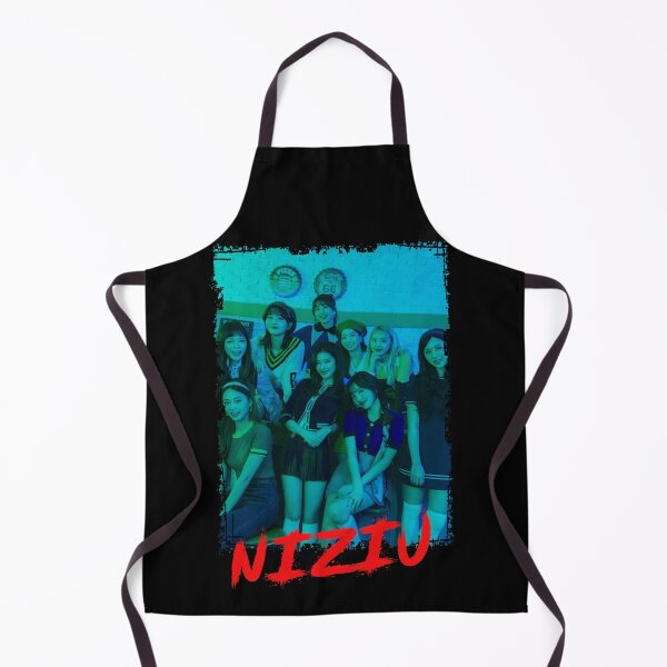 Item preview, NiziU Kpop Group Members Blue Kpop RGB Color Design designed and sold by Piosenka Art.