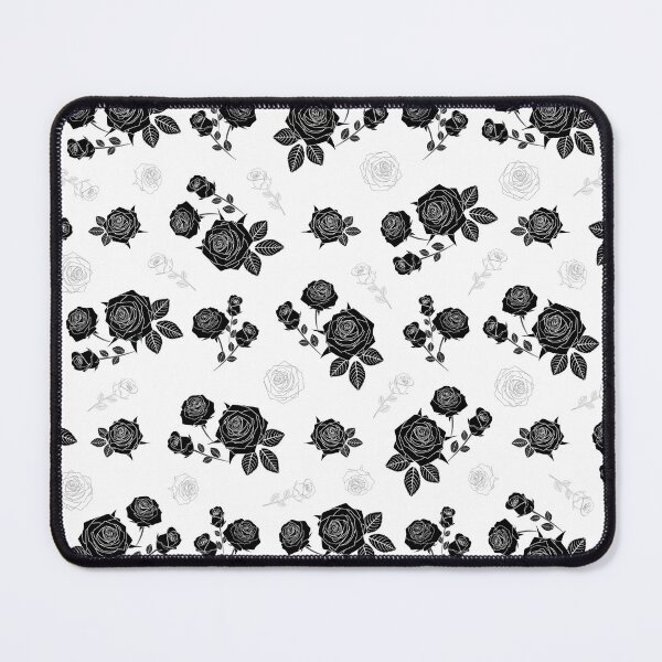 Item preview, B&W Roses - White version designed and sold by Ribeiro Design.