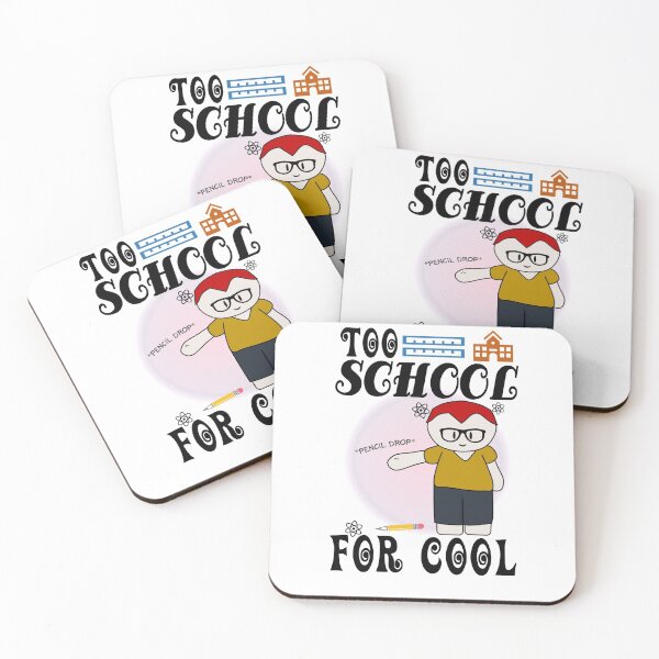 Item preview, Too School For Cool - Back To School (4 : Light) designed and sold by the-krisney-way.