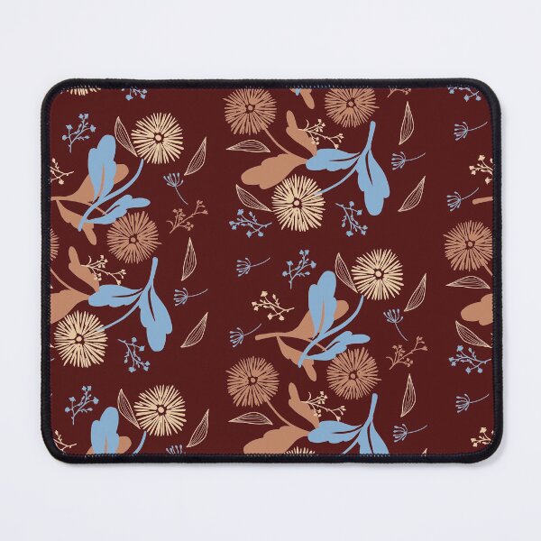 Item preview, Spring Dandelion Pattern in Brown Color Palette Version designed and sold by FlinArt.