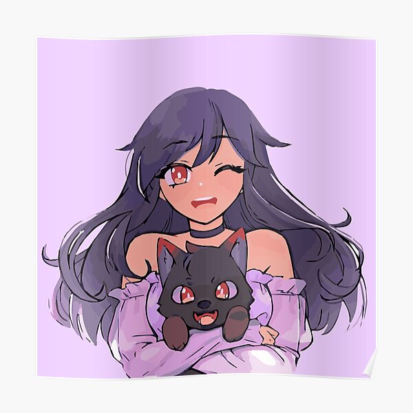 Aphmau with Aaron Dog Poster