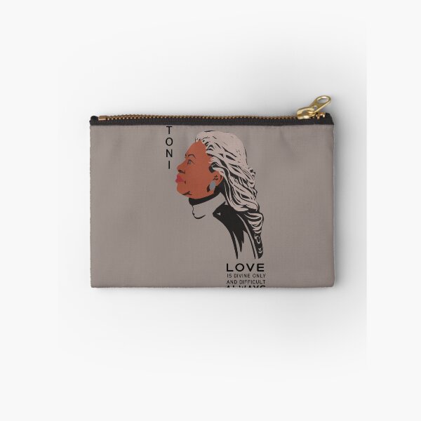 Item preview, Toni Morrison quote Love is divine only and difficult always Poster Gifts for readers, writers, Nobel, Toni Morrison print art designed and sold by GalleryArtField.