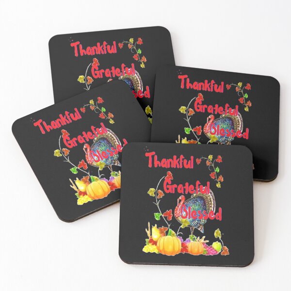 Item preview, Turkey and Pumpkins, Plaid and all things pumpkin Thanksgiving ,Thankful Grateful Blessed, Pumpkin spice and all things nice designed and sold by Adri Barnard.