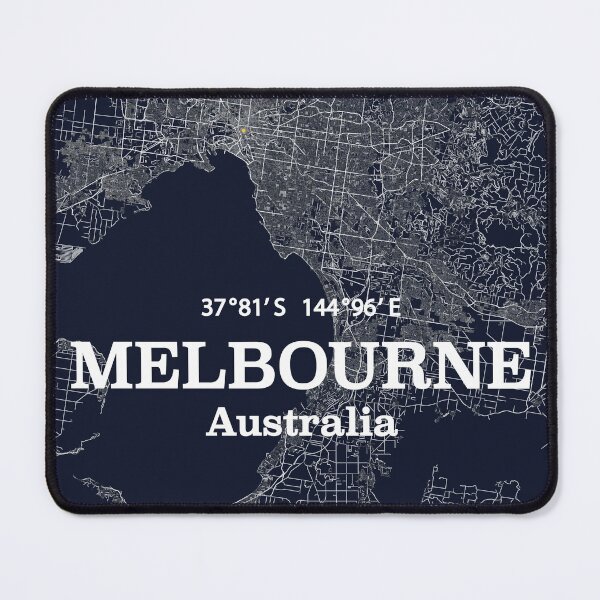 Item preview, Map of Melbourne Australia designed and sold by HouseOfBert.