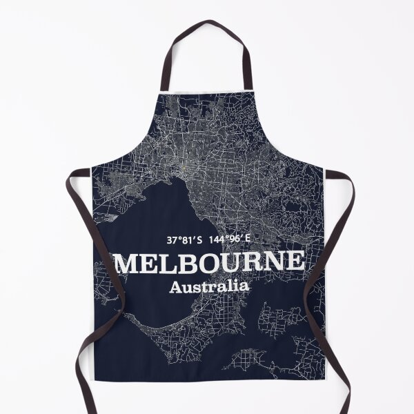 Item preview, Map of Melbourne Australia designed and sold by HouseOfBert.