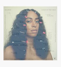a seat at the table, solange Photographic Print