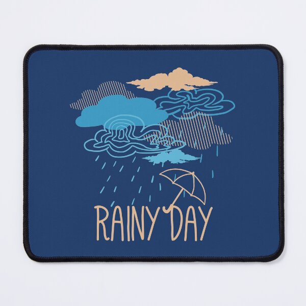 Item preview, Blue Rainy Day designed and sold by FlinArt.
